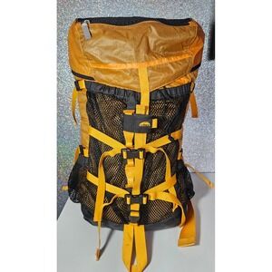GoLite Team Ultralight Hiking Backpack Orange Black Ripstop Nylon Racing Medium